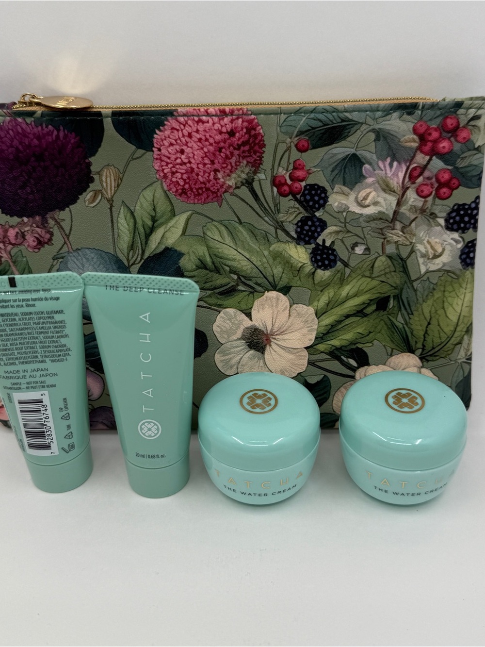 Tatcha The Water Cream DUO or Cleanser+ Cream. Travel Size